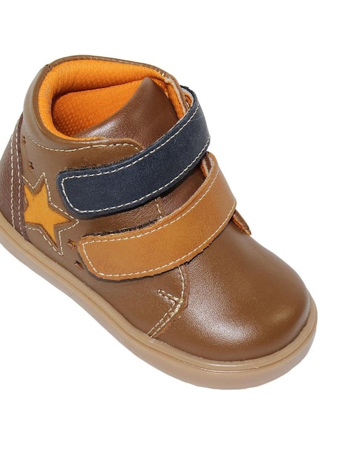 Bota de piel Leon para bebé niño