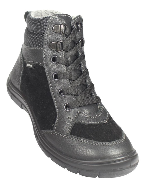Bota de piel para niño