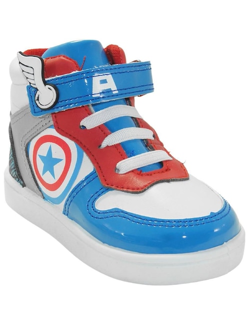 Tenis para niño Marvel Capitán América 1