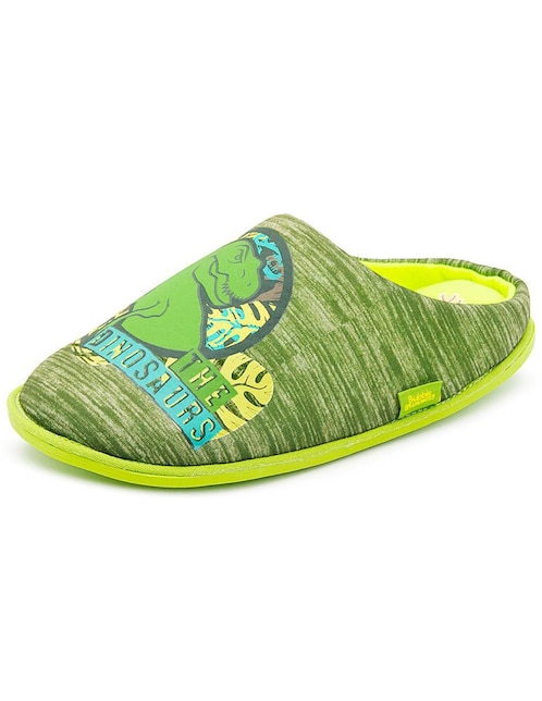 Pantufla Bubble Gummers Dinosaurio para niño