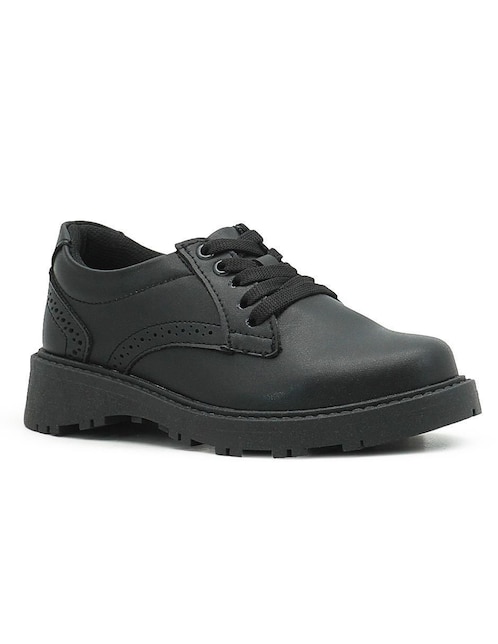 Zapato Back to School de piel para niño 1
