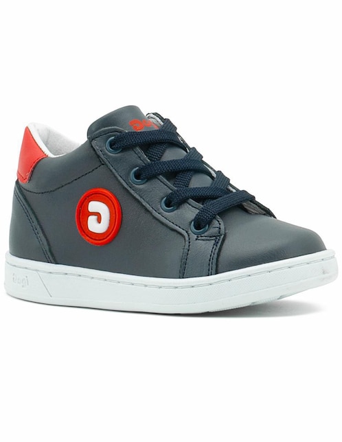 Zapato Dogi de piel para niño