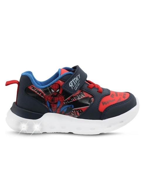 Marvel Scarpe Sportive Con Luci TPR Per Bambini – Avengers, Colore Nero
