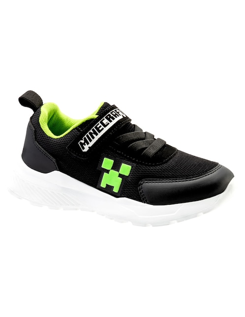 Tenis Minecraft para niño Creeper Minecraft
