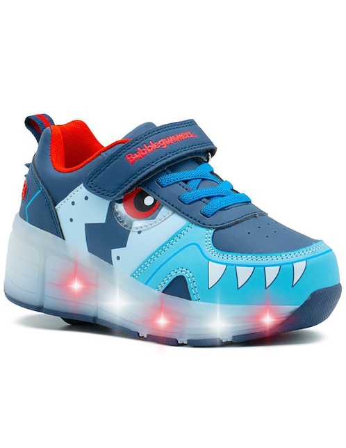 Tenis con ruedas Bubble Gummers para niño