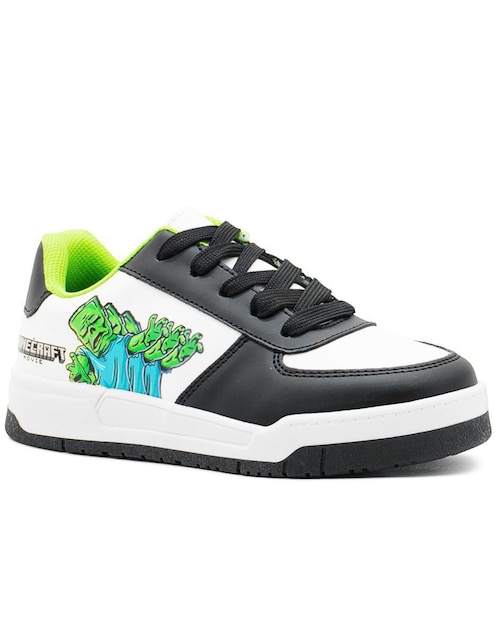 Tenis Yuyin para niño Minecraft Zombie
