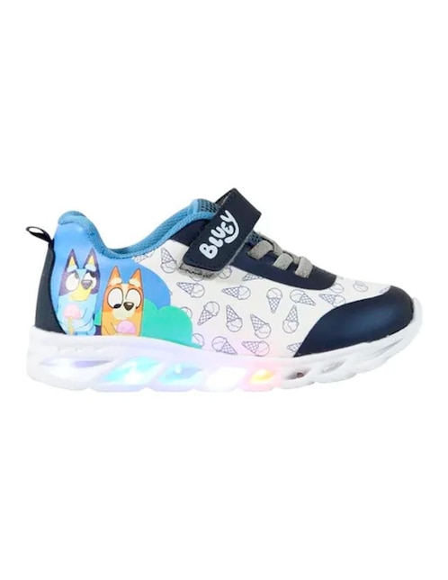 Tenis luz led Tropicana para niño Bluey