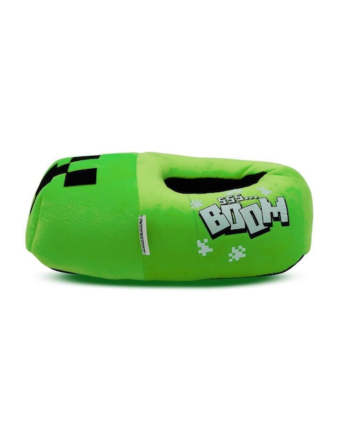 Pantufla Minecraft para niño