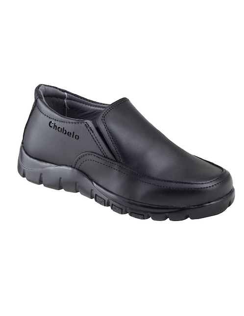 Zapato Chabelo de piel para niño
