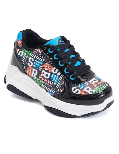 Tenis con ruedas Speed Roller para niño Street Skate