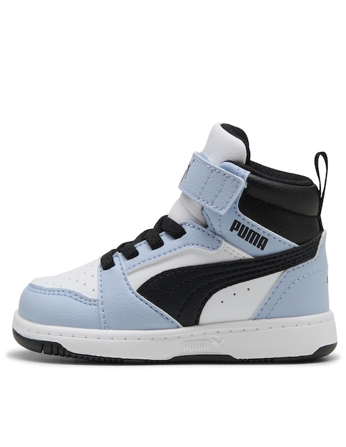 Tenis Puma para niño Rebound V6 Mid AC