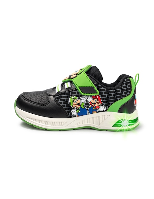 Tenis Ground Up para niño Mario y Luigi