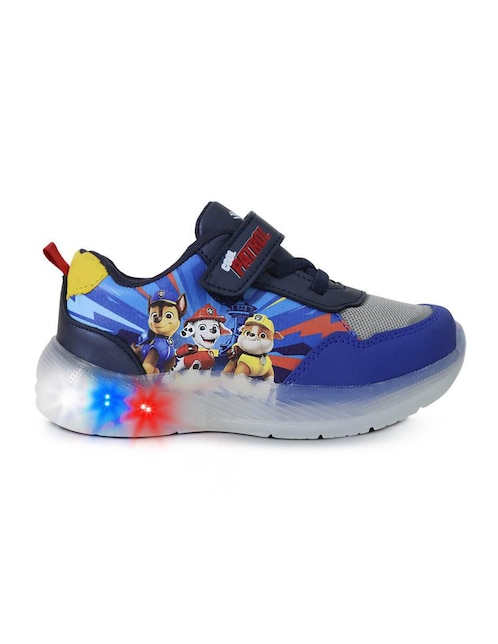 Tenis con luz LED Paw Patrol para niño