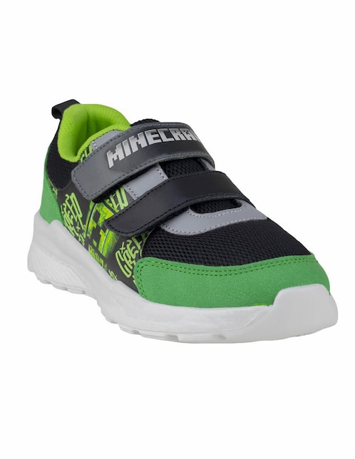 Tenis para niño Minecraft Creeper 1