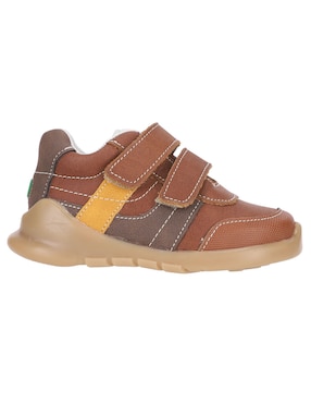 Bota de piel Andanenes Pull up para niño