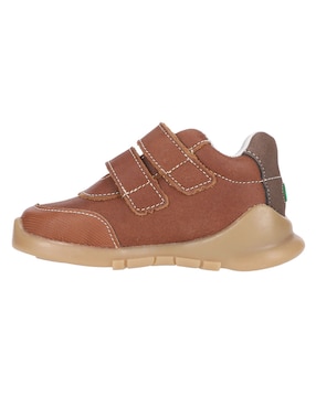 Bota de piel Andanenes Pull up para niño
