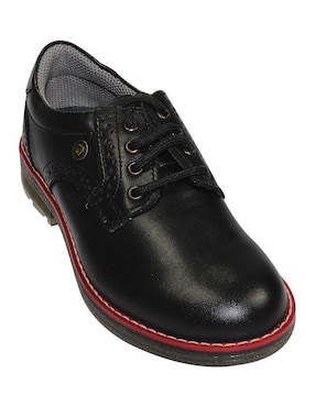 Zapato Coqueta de piel para niño