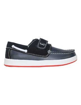 Zapato Coqueta de piel para niño