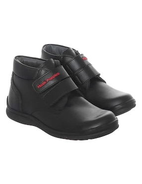 Bota de piel Hush Puppies Funny para niño