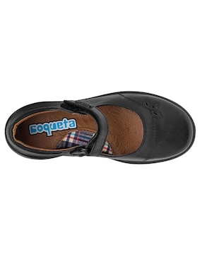 Zapato Coqueta de piel para niña