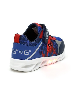 Tenis luz led Marvel para niño Spider-Man