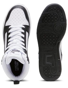 Tenis Puma Rebound V6 Mid Jr unisex