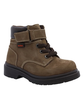 Bota De Piel Audaz OI23 Para Niño