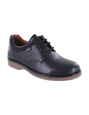 Zapato Audaz Regreso a clases de piel para niño