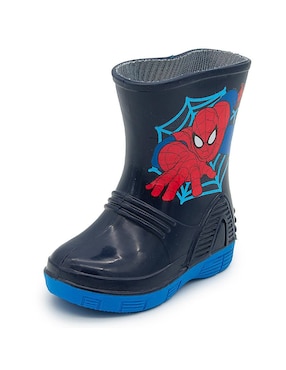 Bota De Lluvia Bubble Gummers Marvel Spider-Man Para Niño