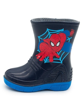 Bota de lluvia Bubble Gummers Marvel Spider-Man para niño