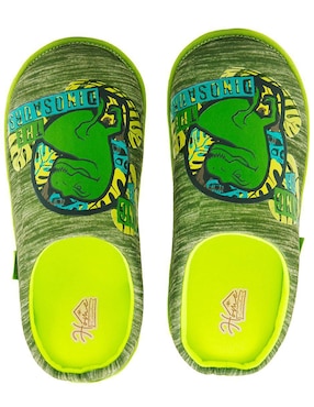 Pantufla Bubble Gummers Dinosaurio para niño