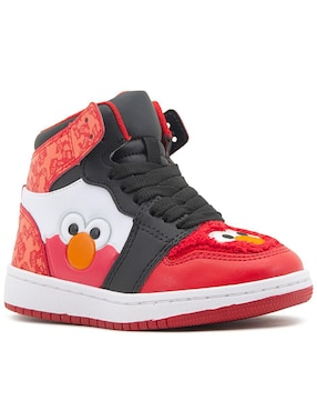 Tenis Plaza Sesamo para niño Plaza Sésamo Elmo