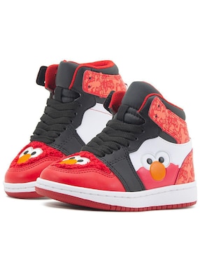 Tenis Plaza Sesamo para niño Plaza Sésamo Elmo