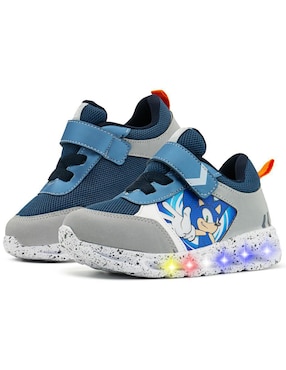 Tenis luz led Sega para niño Sonic The Hedgehog