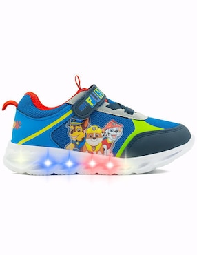 Tenis luz led Paw Patrol para niño Marshall