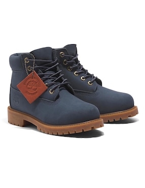Bota de piel Timberland Índigo para niño