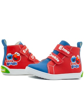 Tenis Karsten para niño Plaza Sésamo Elmo