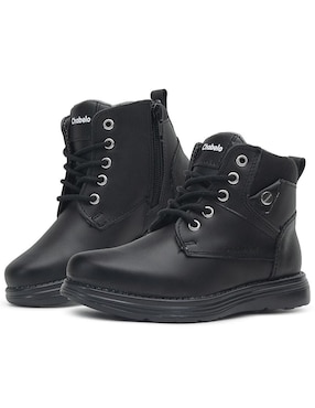 Bota de piel Chabelo para niño