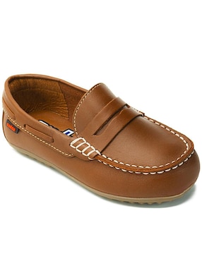 Zapato Audaz de piel para niño