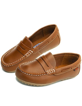 Zapato Audaz de piel para niño