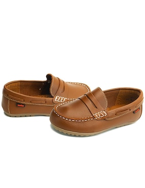 Zapato Audaz de piel para niño