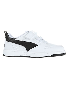 Tenis Puma para niño Rebound V6 Lo Ac