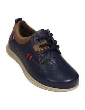 Zapato Audaz de piel para niño