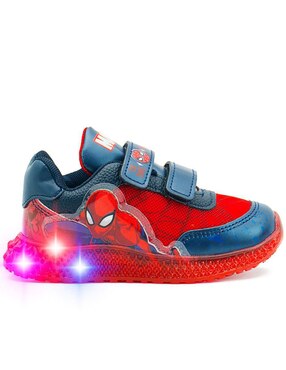 Tenis luz led Tenis Con Imaginación para niño Marvel Spider-Man