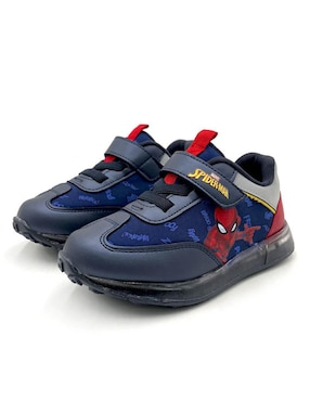 Tenis luz led Marvel para niño Spider-Man