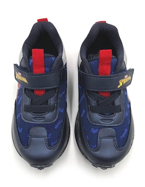 Tenis luz led Marvel para niño Spider-Man