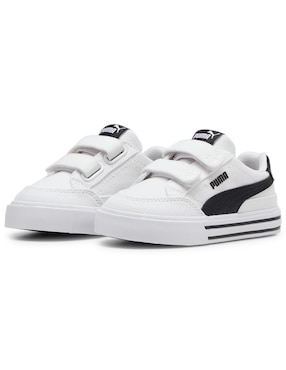 Tenis Puma para niño Court Classic Vulc Fs V