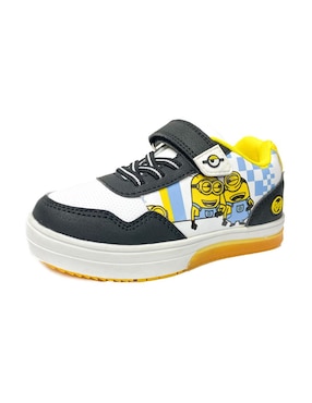 Tenis Bubble Gummers Para Niño Luces Minions