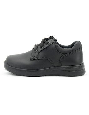Zapato Yuyin Back To School de piel para niño