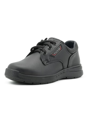 Zapato Yuyin Back To School de piel para niño